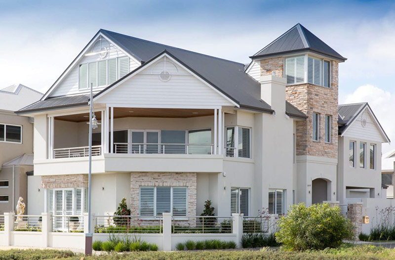 Hillarys Hamptons style custom built home